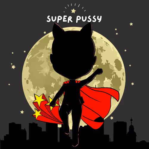 Superpussy Coloring Book