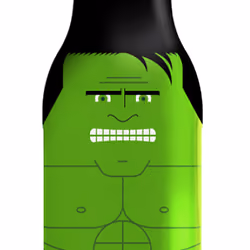 Happy Hulk Bottle