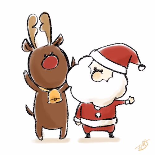 サンタさんとトナカイさん#00