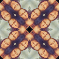 Pattern perfect #0001 Mona Lisa