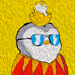 Painted Penguin #664