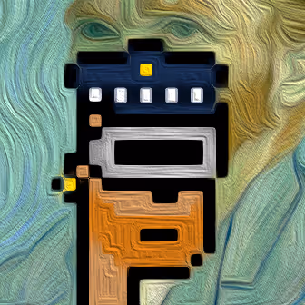 Van Gogh Punk #8969