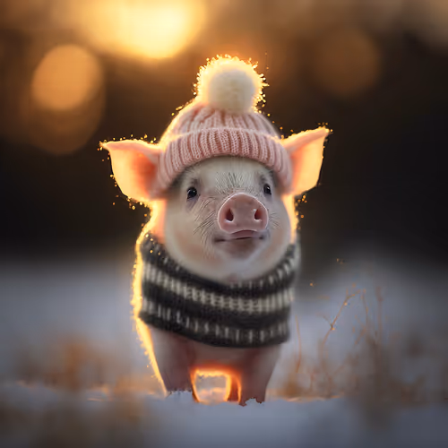 Animal Winter Wonderland