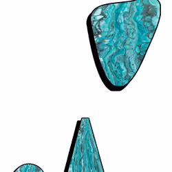 Figures #19 "Emerald ocean"