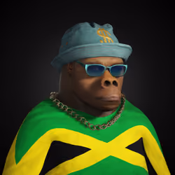 Jamaica Gorilla go Vanilla #2399