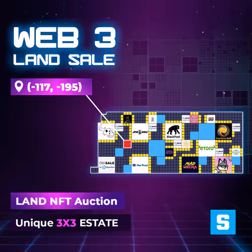 The Sandbox Web3 LAND Sale