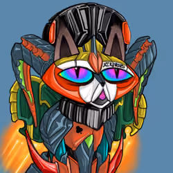 Dizzy Cat Ruler #271