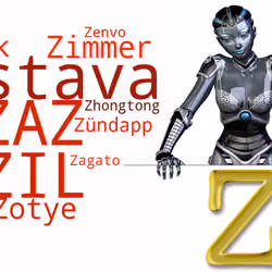 Z Logo Automobile - CyberPunk Robots Machines