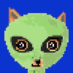 Doge Pixel Art Collection #062 Doge the Alien