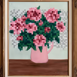 Pixel Flower No.9