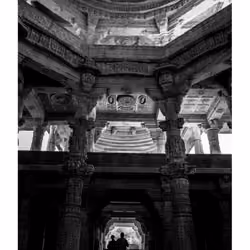 Inside the temple