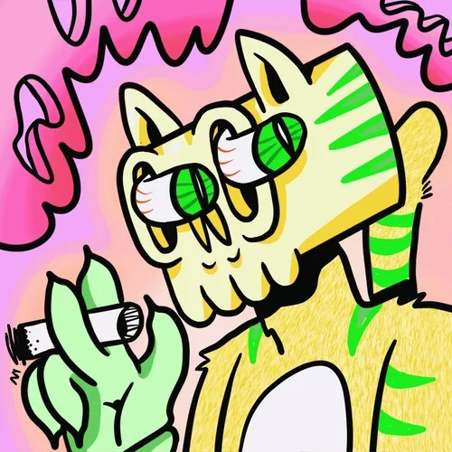 Smoking Skull HOLO RARE #042