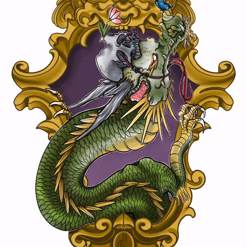 Draon #2- Fuku-Ryu- Good Luck Dragon
