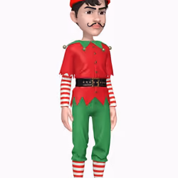 Mustache Man - ELf
