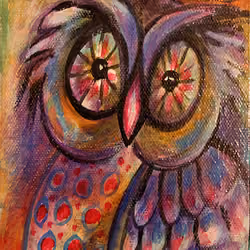 Purple Owl