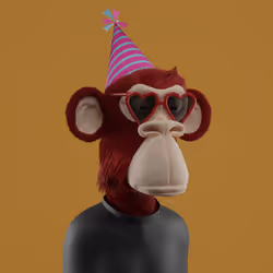 3D Bored Ape Club #308
