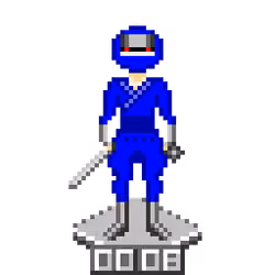 #0008 Blue Ninja