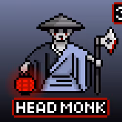 Undead Head Monk