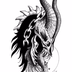 Krampus Skull
