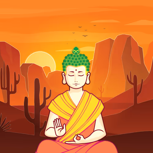 Enlightened Buddha 126273747