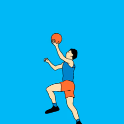 【Basketballplayer】illustrated portrait07 / Design/Art Collection No.065