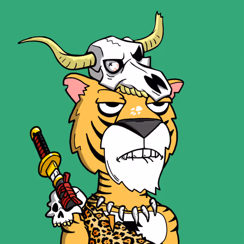 Grouchy Tiger Social Club #1311