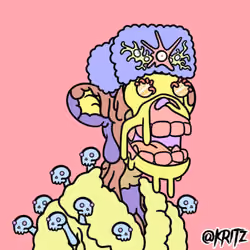 Undead RNBO mush Ape