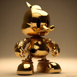 Golden Duck robot