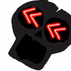#No.89 Mystical left turn skull