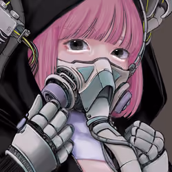 aoiame×ONIKU  MASK GIRL
