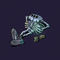skeleton boy