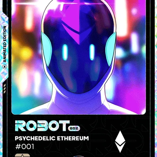 ROBOT-852 | PSYCHEDELIC ETHEREUM #001