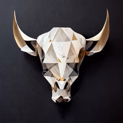 Geometric Vector Bull #003