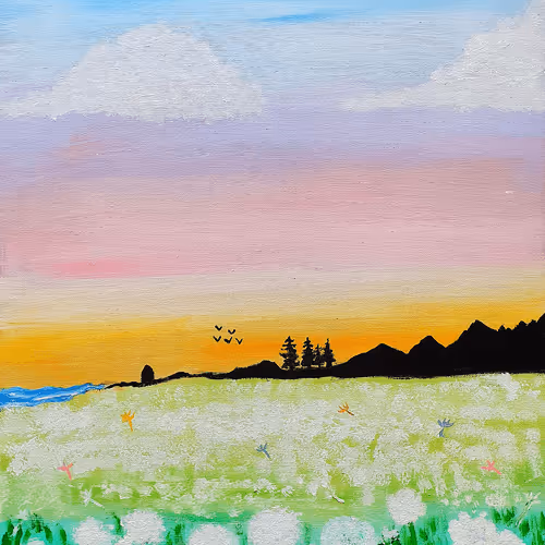 Acrylic lu lu lic