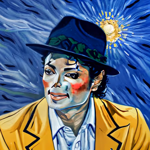 Michael Jackson Paintings Mj