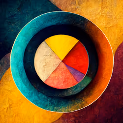 Abstract Geometry Circular 