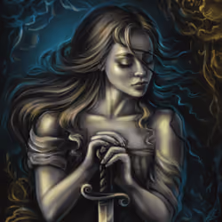 She's fragile on the outside, strong on the inside