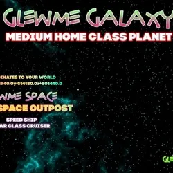 MEDIUM HOME CLASS PLANET, GLEWME GALAXY
