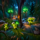 Green Light Flowers #7