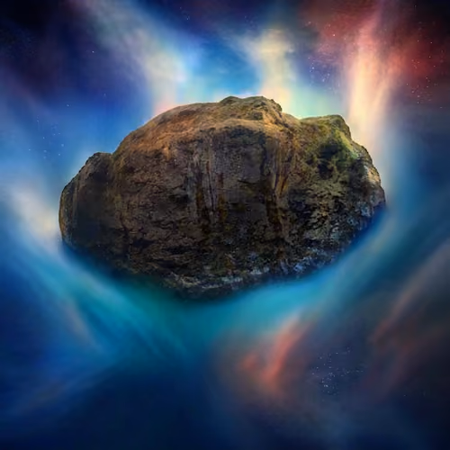 Rock in the Skye (Space Variant)