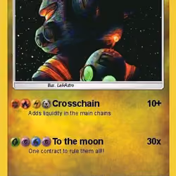 LAIKA CEO trading card