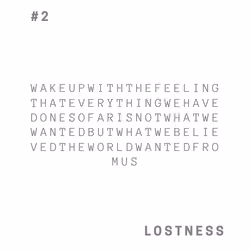 #2 - Lostness