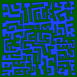 Single Line Collection 004 - Cadmium Sapphire - D2AL2