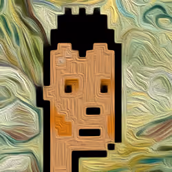 Van Gogh Punk #1144