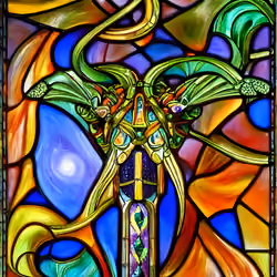 Corrupt stained glass #22