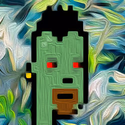 Van Gogh Punk #9838