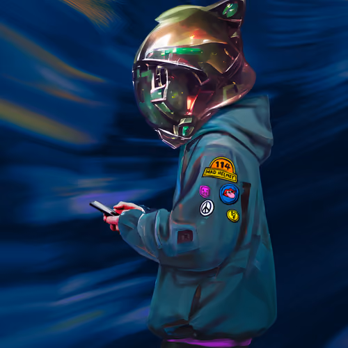 THE MAD HELMET #114 artwork music