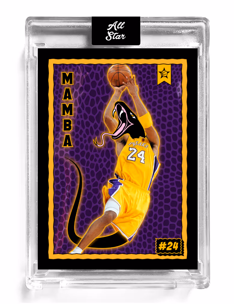 MAMBA (#24) BLACK LEGENDS EDITION 1 of 1