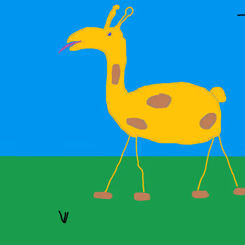 Lonely Giraffe