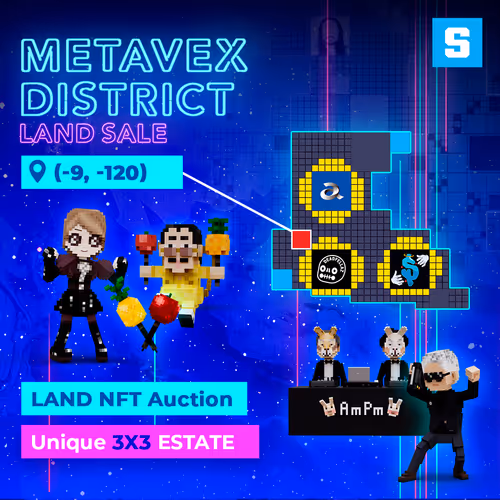 Metavex LAND Sale - 3x3 Estate S [-9,-120]